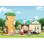 Sylvanian Families - 5105 L'école de la forêt - Salle de classe pour 6 enfants avec meubles et arbre