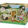 Sylvanian Families 5454 Le Camping Car Les Vacances - Maison de Poupée Véhicule avec Cuisine, Toilettes, Douche et Sièges Convertibles