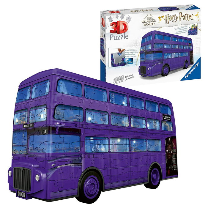 Ravensburger Puzzle 3D Magicobus Harry Potter, 216 pièces