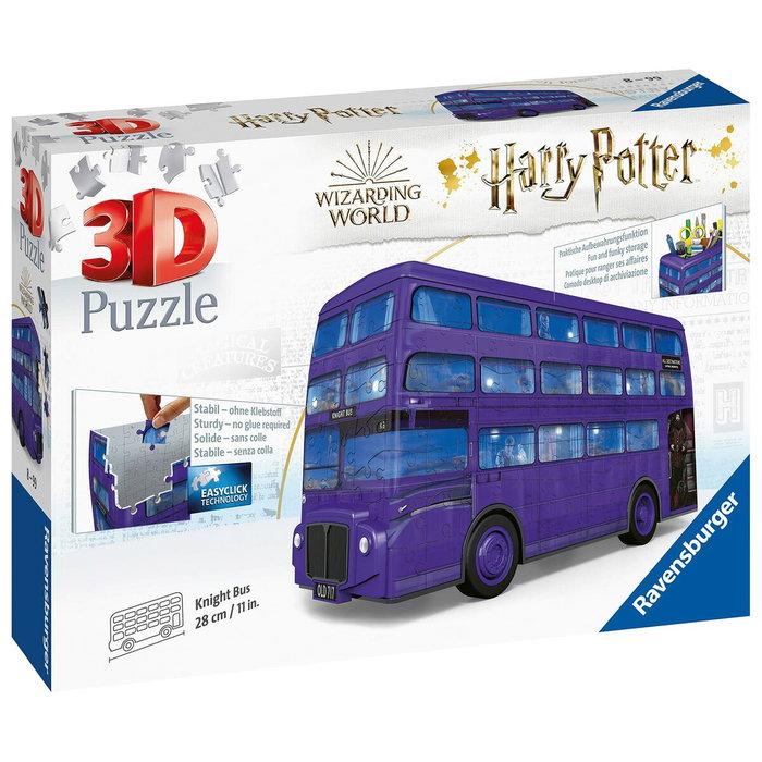 Ravensburger Puzzle 3D Magicobus Harry Potter, 216 pièces