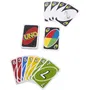 Mattel Games Uno Deluxe K0888 - Jeu de cartes familial avec cartes Action - A partir de 7 ans
