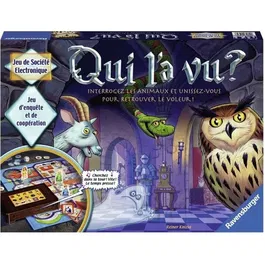 Ravensburger - Jeu de société Qui l'a vu ? - Jeu d'enquête et de coopération - De 2 à 4 joueurs - Dès 6 ans - Version française