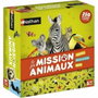 Nathan Mission Animaux - Jeu de Société d'Observation et de Rapidité avec 250 Photos Réelles