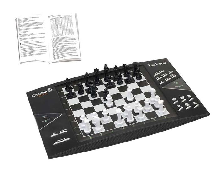 Lexibook Chessman Elite - Jeu d'échecs électronique noir et blanc