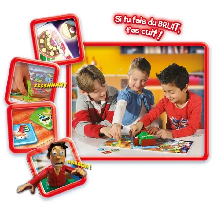 Goliath Jeu Réveille Pas Papa - Version Française - Jeu de société pour enfants 5 ans et plus, de 2 à 4 joueurs