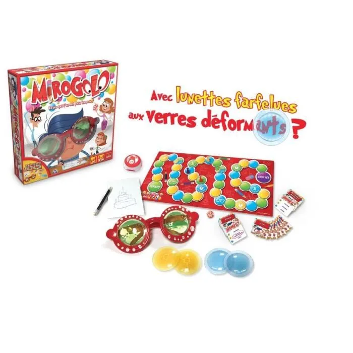 Goliath Mirogolo - Jeu de société de dessin et d'humour pour enfants à partir de 7 ans - Grand Prix du Jouet 2012