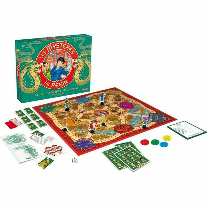 Lansay Les Mystères de Pékin - Jeu de société de détective - 2 à 6 joueurs - 8 ans et plus