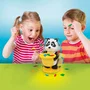 Megableu - Jeu de société PANDA'FUN - Musical et éducatif pour enfants de 3 ans - 2 à 4 joueurs - Récupération de pétales de fleurs - En français