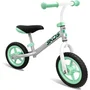Draisienne d'apprentissage grise et turquoise avec roulements ABEC 5