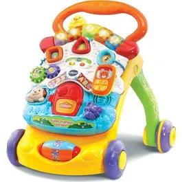 VTech - Super Trotteur Parlant 2 en 1 Détachable - Trotteur Musical Éducatif avec Mots, Chiffres, Formes pour Enfants de 9 à 36 Mois - Multicolore