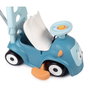 Smoby Porteur Maestro Balade Bleu, Évolutif 3 en 1