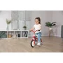 Smoby Draisienne Rookie en métal rouge pour enfant - Vélo d'équilibre léger à selle réglable et roues silencieuses, pour 2 ans et plus