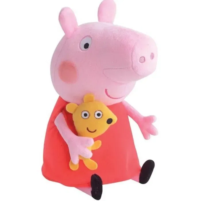 Jemini Peluche Peppa Pig 30 cm douce, 32 cm de hauteur, à partir de 1 an, livrée à l'unité