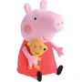 Jemini Peluche Peppa Pig 30 cm douce, 32 cm de hauteur, à partir de 1 an, livrée à l'unité