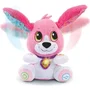 VTech Baby - Toutou parle avec moi - Peluche interactive rose pour l'apprentissage du langage, chiffres, couleurs et émotions