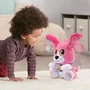 VTech Baby - Toutou parle avec moi - Peluche interactive rose pour l'apprentissage du langage, chiffres, couleurs et émotions