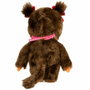 Bandai Monchhichi Peluche Fille avec Bavoir Rose et Blanc 20 cm
