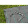 Nature Agrafes de fixation de bâche Métal Gris