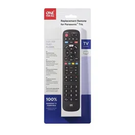 One For All URC4914 Télécommande Universelle pour TV Panasonic avec Touche Directe Netflix et Contrôle Barre de Son - Compatible 100% - Sans Programmation