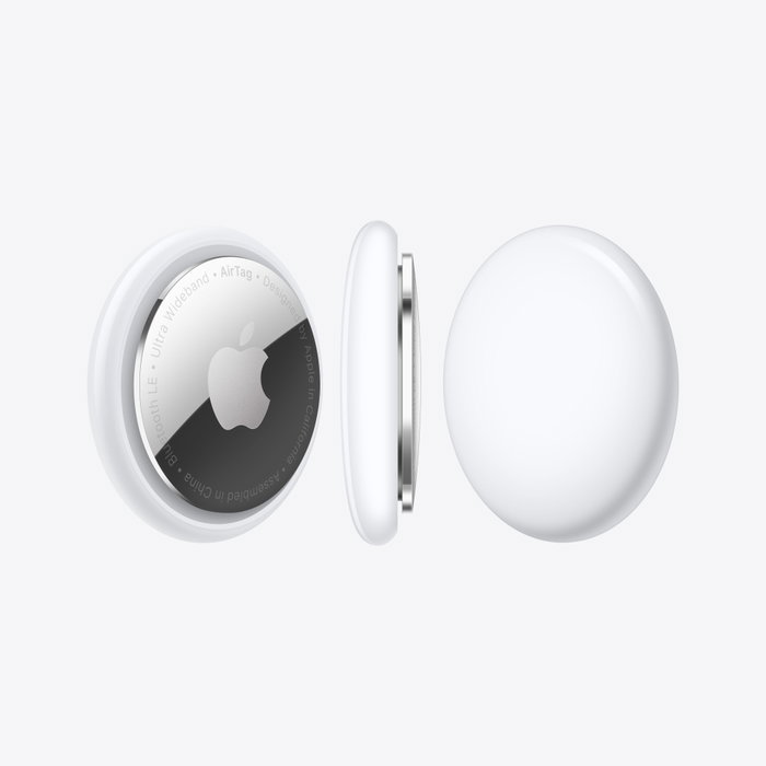 Apple Pack de 4 AirTags Blanc Apple Pack de 4 AirTags Blanc