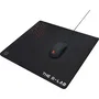 G-Lab Tapis de Souris Gaming Pad Ceasium, Noir, Taille XL 450 x 400 x 4 mm, Surface Control pour Précision et Glisse