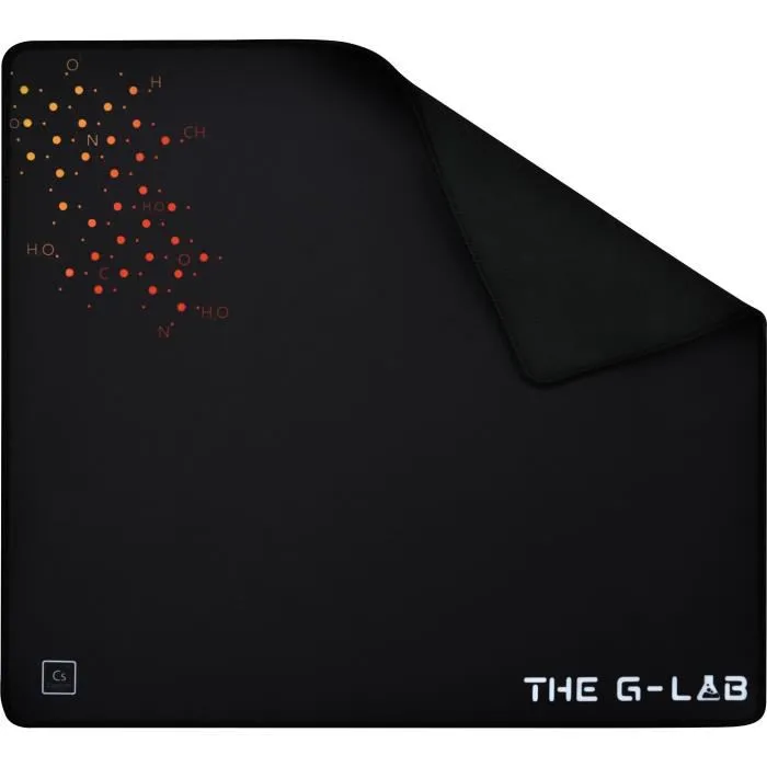 G-Lab Tapis de Souris Gaming Pad Ceasium, Noir, Taille XL 450 x 400 x 4 mm, Surface Control pour Précision et Glisse G-Lab Tapis de Souris Gaming Pad Ceasium, Noir, Taille XL 450 x 400 x 4 mm, Surface Control pour Précision et Glisse