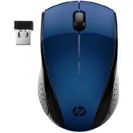 HP Souris Optique Sans Fil Wireless 220 Bleue 1600 DPI