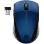 HP Souris Optique Sans Fil Wireless 220 Bleue 1600 DPI