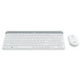 Logitech MK470 Ensemble Clavier et Souris Sans Fil AZERTY Blanc cassé
