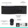 Logitech MK270 Combo clavier et souris sans fil AZERTY