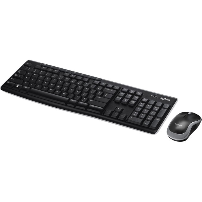 Logitech MK270 Combo Clavier + Souris Sans Fil AZERTY Français - Récepteur Nano USB