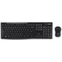 Logitech MK270 Combo Clavier + Souris Sans Fil AZERTY Français - Récepteur Nano USB