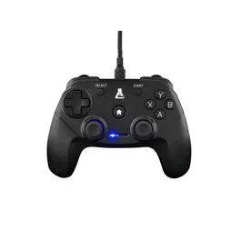 Manette de jeu filaire The G-Lab K-PAD THORIUM pour PC et PS3 avec retour haptique - Noir