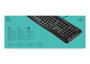 Logitech K120 Clavier USB Filaire pour le Bureau AZERTY Français Noir - Confortable et Silencieux