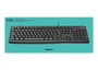 Logitech K120 Clavier USB Filaire pour le Bureau AZERTY Français Noir - Confortable et Silencieux