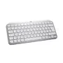 Logitech MX Keys Mini - Clavier sans fil AZERTY français rétroéclairé pour Mac compact - Gris clair