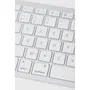 Bluestork Clavier Sans Fil Bluetooth MINI-MAC Compact Rechargeable pour Mac iPad iPhone AZERTY - Blanc