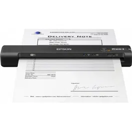 Epson WorkForce ES-60W - Scanner portable à alimentation automatique, résolution 600 DPI, 16 bits, pour papier et cartes