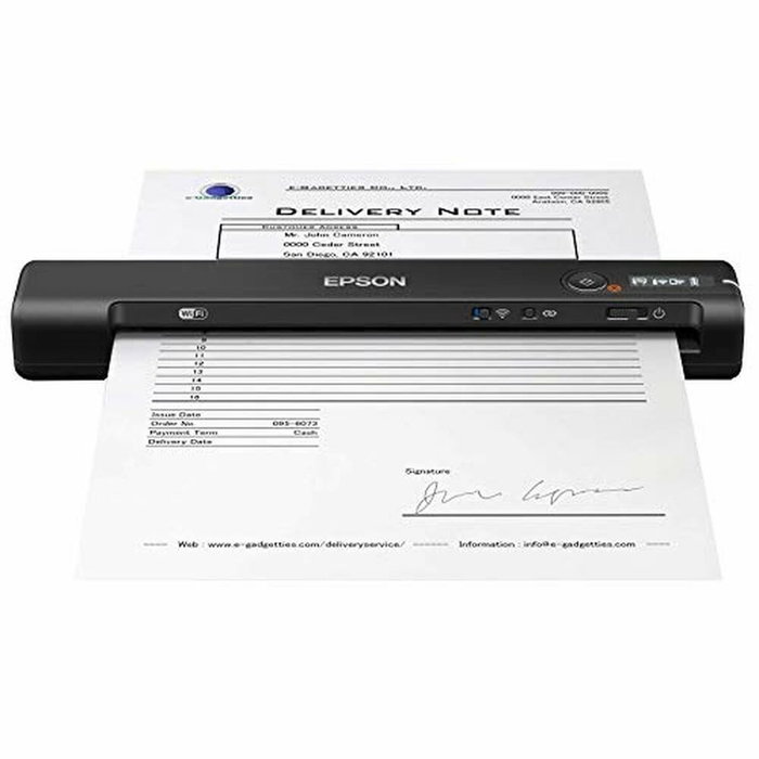 Epson WorkForce ES-60W Scanner Portable Wi-Fi Noir