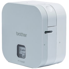 Brother PTP300BT Cube Étiqueteuse Portable Bluetooth Compacte pour Smartphone - Câbles et Organisation Maison