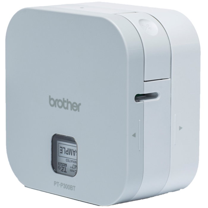 Brother PTP300BT Cube Étiqueteuse Portable Bluetooth Compacte pour Smartphone - Câbles et Organisation Maison Brother PTP300BT Cube Étiqueteuse Portable Bluetooth Compacte pour Smartphone - Câbles et Organisation Maison