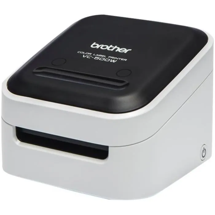 Brother VC500WCRZ1 - Imprimante couleur étiquettes et photos - Thermique direct - Wi-Fi - Pour loisirs créatifs