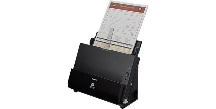 Canon DR-C225 II - Numériseur document A4 avec technologie CMOS CIS, 600 ppp, éclairage RGB LED, USB 2.0 - Design compact pour gain de place (300x156x220 mm) Canon DR-C225 II - Numériseur document A4 avec technologie CMOS CIS, 600 ppp, éclairage RGB LED, USB 2.0 - Design compact pour gain de place (300x156x220 mm)