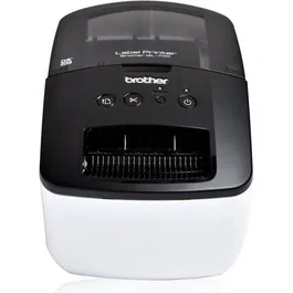 Brother QL-700 - Imprimante d'étiquettes thermique, jusqu'à 150 mm/s, résolution 300 x 600 ppp, blanc, connexion USB