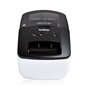 Brother QL700 - Imprimante à étiquettes professionnelle portable, impression jusqu'à 62 mm de large, 300 x 600 dpi, vitesse 150 mm/s, inclut rubans et câble USB