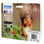 Epson Cartouche d'encre Multipack 378 - Pack de 6 couleurs (Noir, Jaune, Cyan, Magenta, Cyan clair, Magenta clair) - Compatible Expression Home XP-8605, XP-8606