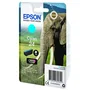 Epson Cartouche d'encre T2422 Cyan Série Eléphant - Référence C13T24224012 - Compatible imprimante Epson