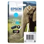 Epson Cartouche d'encre T2432 XL Cyan pour série Elephant (Réf. C13T24324012) - Compatible imprimantes Epson
