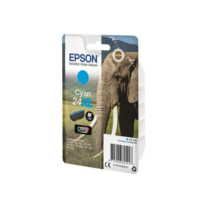 Epson Cartouche d'encre XL Cyan T2432