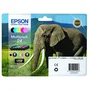 Epson Multipack 24 Encre 6 Couleurs (C13T24284011) - Noir, Jaune, Cyan, Magenta, Cyan Clair, Magenta Clair - Pour Photographes Amateurs
